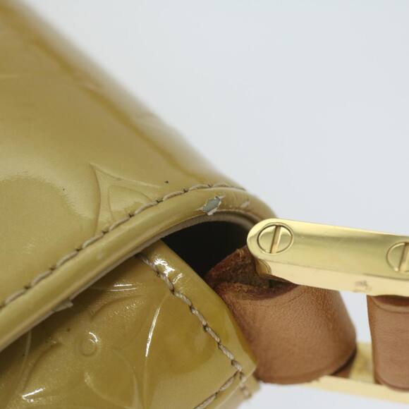 LOUIS VUITTON Monogram Vernis Thompson Street Bag Beige M91301 - Picture 9 of 12